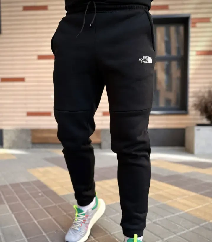 Спортивні штани The North Face чоловічі чорні демісезонні TNF літні