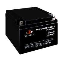 Акумулятор AGM LPM 12V - 26 Ah, фото 4