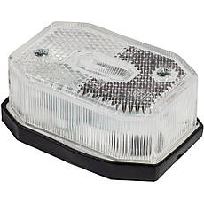 Ліхтар габаритний Fristom FT-001 B LED білий зі світловідбивачем і проводом, фото 5