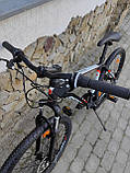 Гірський велосипед Zundapp FX27 MTB 27,5" чорний Німеччина Алю, фото 8
