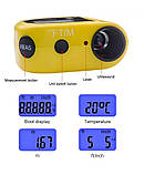 Лазерний далекомір рулетка RoHS CP-3010 з рівнем до 18м, фото 8