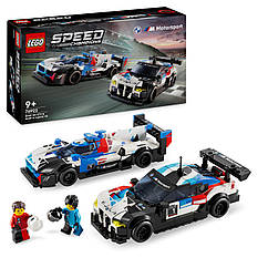 Конструктор Лего Чемпіонс Перегонові автомобілі BMW M4 GT3 BMW M Lego Speed Champions BMW M4 GT3 & BMW M 76922