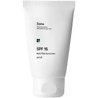 Крем для лица Sane SPF 15 Multi-Filter Sunscreen pH 6.5 Дневной 40 мл 4820266830069 n