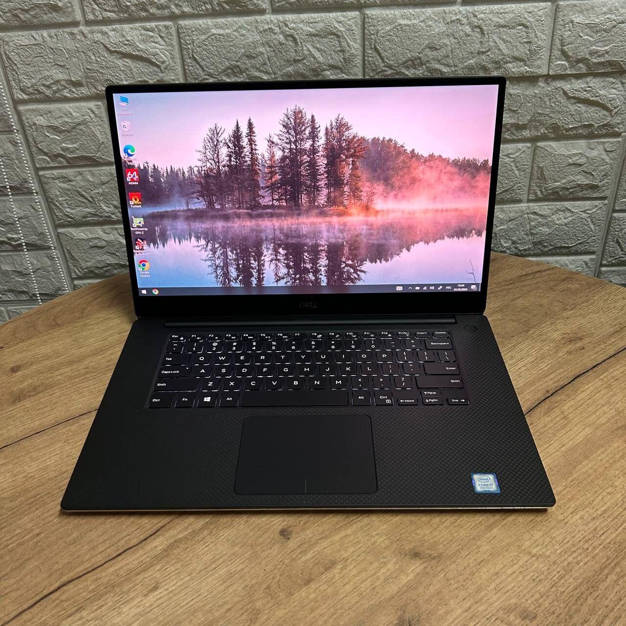 Б/в Ігровий ноутбук Dell XPS 15 7590 15.6" 3840x2160| Core i7-9750H| 32 GB RAM| 512 GB SSD| GeForce GTX 1650 4GB