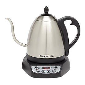 Чайник Bonavita електричний 1 літр Variable Temperature Gooseneck Electric Kettle