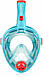 Повнолицева маска для дайвінгу Aqua Speed Speectra 2.0 7083 р. L (248-02) Turquoise/Red дитяча, фото 3