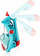 Повнолицева маска для дайвінгу Aqua Speed Speectra 2.0 7083 р. L (248-02) Turquoise/Red дитяча, фото 4