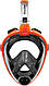 Повнолицева маска для дайвінгу Aqua Speed Speedtra 2.0 9915 р. S/M (247-75) Black/Orange, фото 3