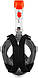 Повнолицева маска для дайвінгу Aqua Speed Speedtra 2.0 9924 р. L/XL (247-05) Black/White, фото 5