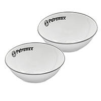 Petromax Набір мисок емальованих Petromax Enamel Bowls 1 л Білий (2 шт)