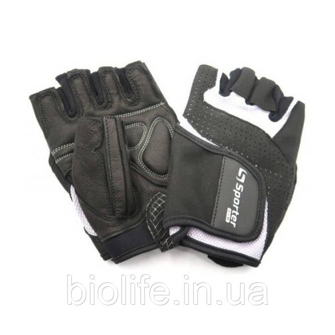 Weightlifting Gloves Black-Grey (M size, Black-Grey) в Украине