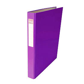 Папка А4 на 2 кільця 40 мм ITEM, фіолетова