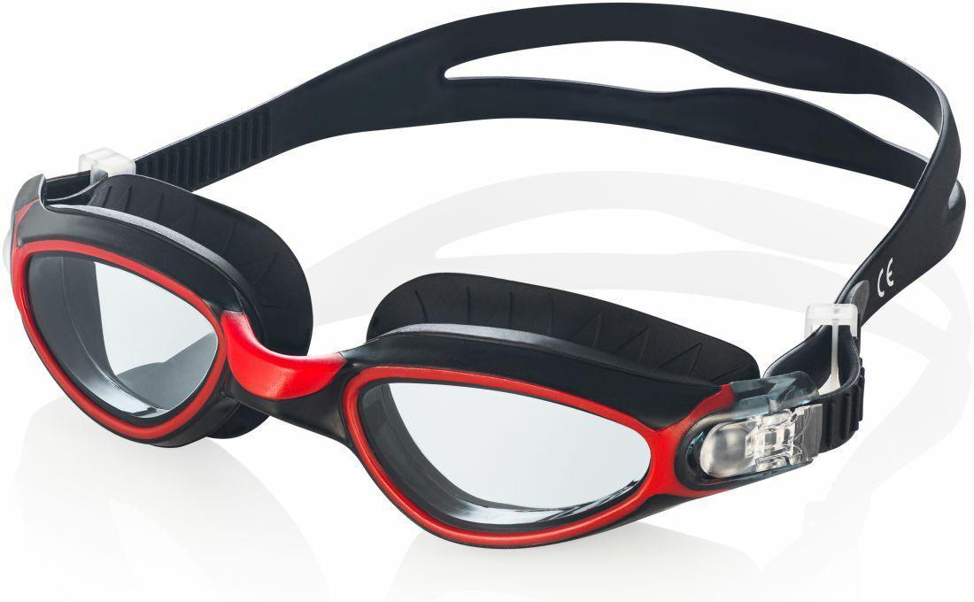 Окуляри для плавання Aqua Speed Calypso 6367 (083-31) Black/Red