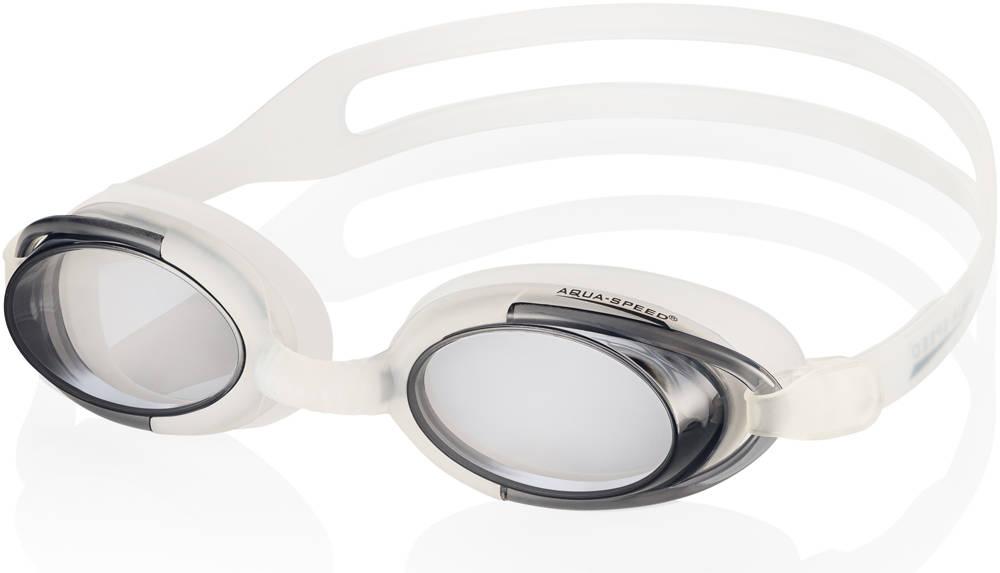 Окуляри для плавання Aqua Speed Malibu (008-53) White