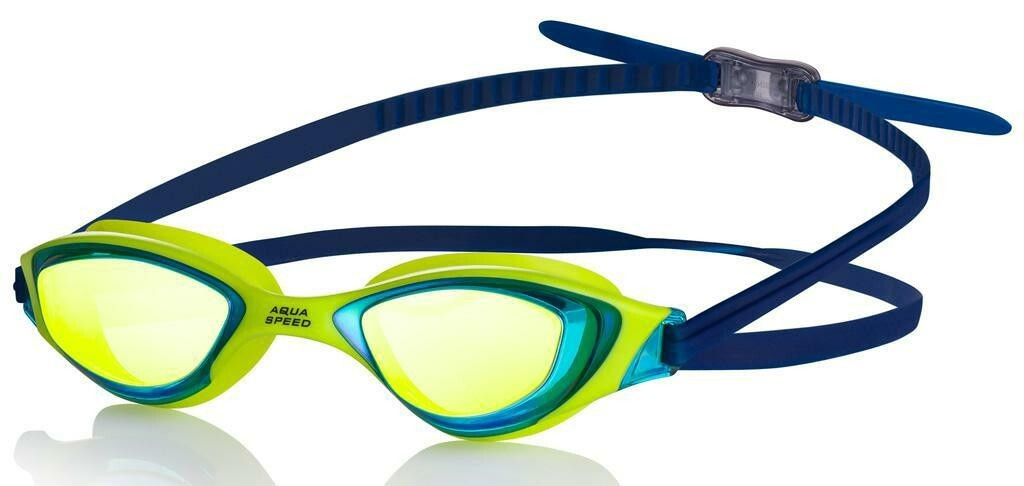 Окуляри для плавання Aqua Speed Xeno Mirror 6998 (195-30) Green/Blue