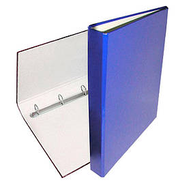 Папка А4 на 4 кільця 25 мм ITEM, синя