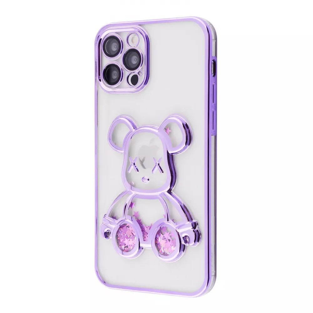 Чохол для телефона PRC Shining Bear Case iPhone 12 Pro Dark purple