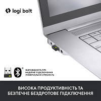 Мышка Logitech Lift Vertical Ergonomic Wireless/Bluetooth for Business Graphite 910-006494 n