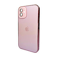 Чохол для смартфона AG Glass Sapphire Frame MagSafe Logo for Apple iPhone 11 Pink