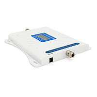Усилитель GSM305-3G-4G 900/1800/2100МГц . Усилитель трехдиапазонный ( 500-1000м.кв). White c