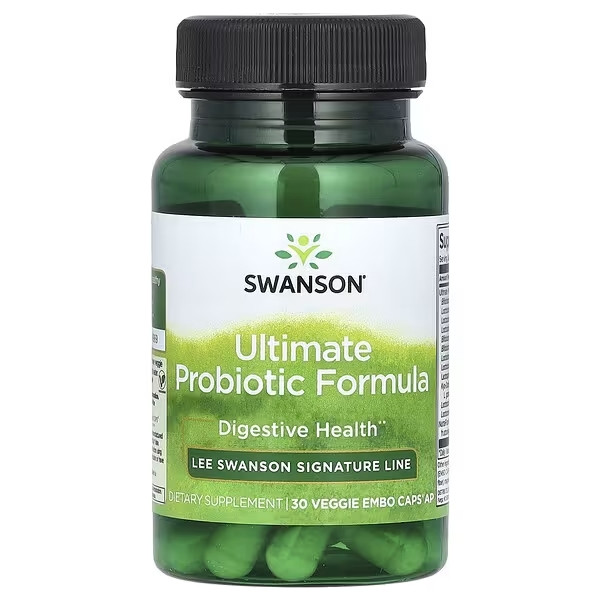 Пробіотик з пребіотиком 66 млрд 30 капс Ultimate Probiotic Formula Swanson США