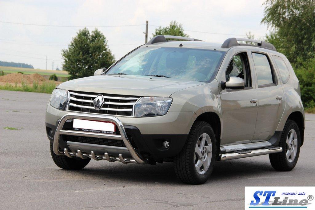 Боковые трубы BB002 (2 шт., нерж.) для Renault Duster 2008-2017 гг DG - фото 4 - id-p2127824309