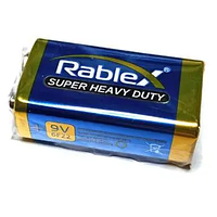 Батарейка корона сольова Rablex Super heavy duty 6F22 9V 1 шт.