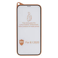 Защитное стекло 9H Design for Apple Iphone 12\12 Pro Цвет Черный m