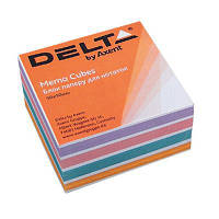Бумага для заметок Delta by Axent "COLOR" 90Х90Х30мм, glued D8024 n