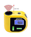 Лазерний далекомір рулетка RoHS CP-3010 з рівнем до 18м (54562-E), фото 7