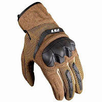 LS2 Kubra Man Gloves Brown (S)