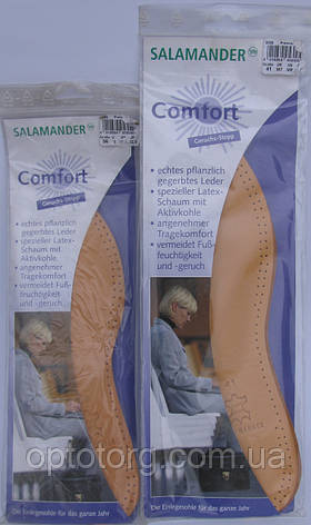 Устілка шкіряна 36р SALAMANDER Comfort, фото 1