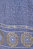 Рушник для обличчя махровий синього кольору 173503P, фото 3