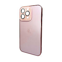 Чохол для смартфона AG Glass Sapphire Frame MagSafe Logo for Apple iPhone 13 Pro Pink