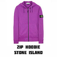 ЗИП-ХУДИ ФИОЛЕТОВОЕ STONE ISLAND