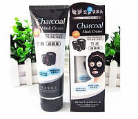 Чёрная маска-плёнка Belov Charcoal Mask Cream Anti-Blackhead для чистки пор, 130 мл