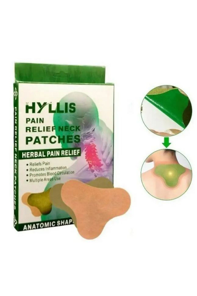 Пластир для зняття болю в шиї pain relief neck patches 10 шт 171558P, фото 1