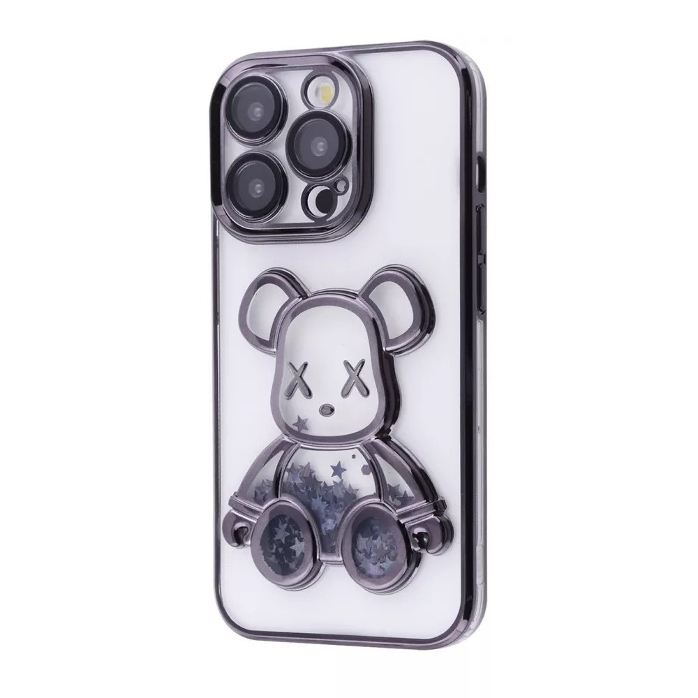 Чохол для телефону PRC Shining Bear Case iPhone 15 Pro Black