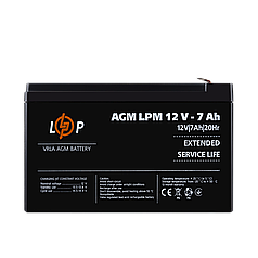 Акція. Акумулятор AGM LPM 12V - 7 Ah