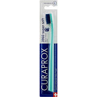 Зубна щітка Curaprox CS 3960 Super Soft Суперм'яка D 0.12 мм Бірюзова з синьою щетиною CS 3960-15 n