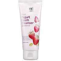 Очищающая пенка для умывания с клубничным йогуртом Ottie Fruit Yogurt Foam Cleanser Strawberry 150 мл