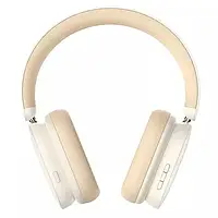 Накладные наушники Baseus Bowie H1 Cream White Noise-Cancellation Wireless (NGTW230202)