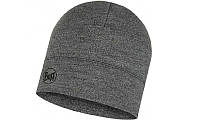 Шапка Buff MIDWEIGHT MERINO WOOL HAT light melange grey