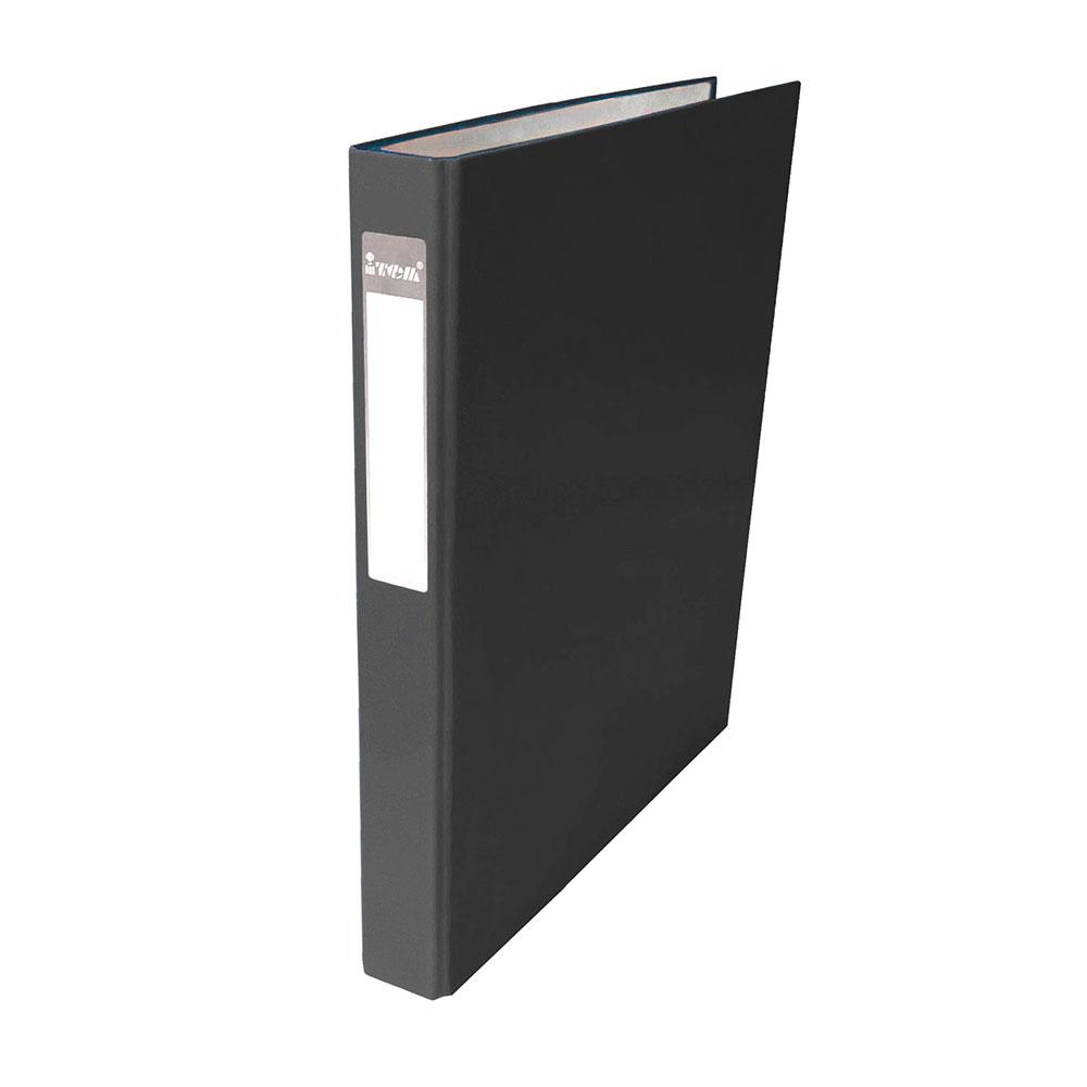 Папка А4 на 2 кільця 40 мм ITEM, чорна