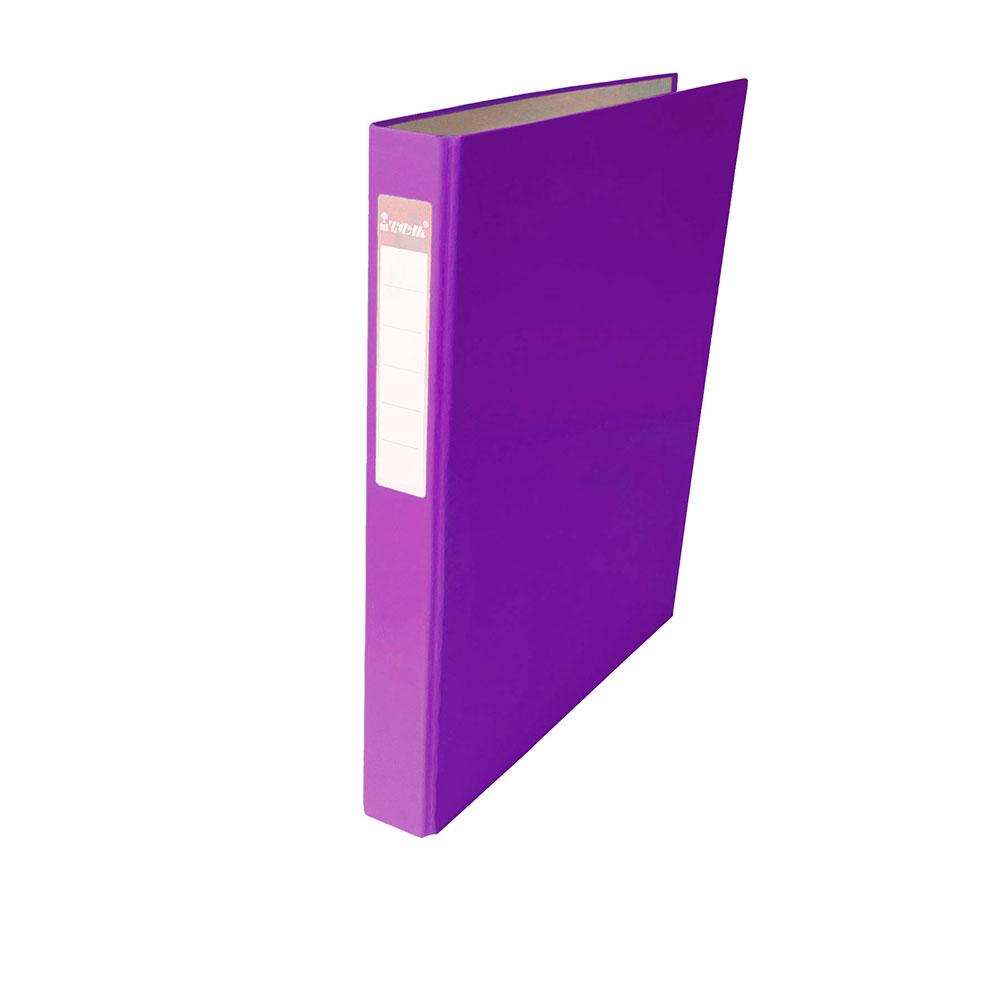 Папка А4 на 4 кільця 40 мм ITEM, фіолетова