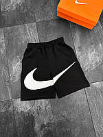 Шорты Nike Big Black Шорты найк чёрного цвета Шорты на лето чёрные Nike Шорты легкие летние