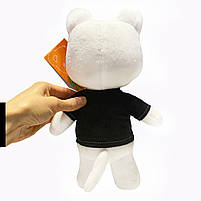 Іграшка м`яка Котик Stray Kids Стрей кідс плюш Skzoo Бродячі діти Блок пінк Blackpink Україна Копиця 33*12*6см (00321-3), фото 3