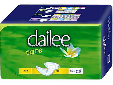 Підгузки для дорослих Super 30шт дихаючі Small ТМ Dailee Care FG
