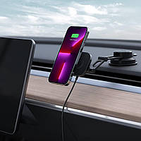 Автотримач із функцією бездротового заряджання Spigen Onetap Pro 3 Magnetic Magsafe ITS35W-3 (ACP04629), фото 3