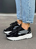 Кросівки жіночі чорні з білою підошвою 36